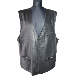 KAMIZELKA MOTOR SKÓRA GIORGIO rozm. 56